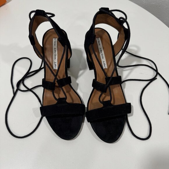& OTHER STORIES  Lace-Up Sandals Block Heel Open Toe 37 (6.5)‎ - Picture 2 of 9